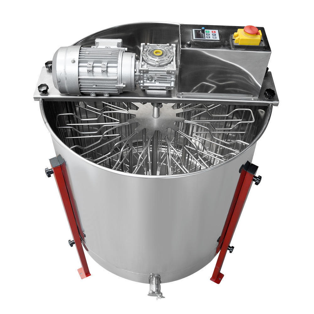 4 6 8 Frames Electric Stainless Steel Honey Extractor Extractor With Self Reversal Used For Honey Processing And Stirring