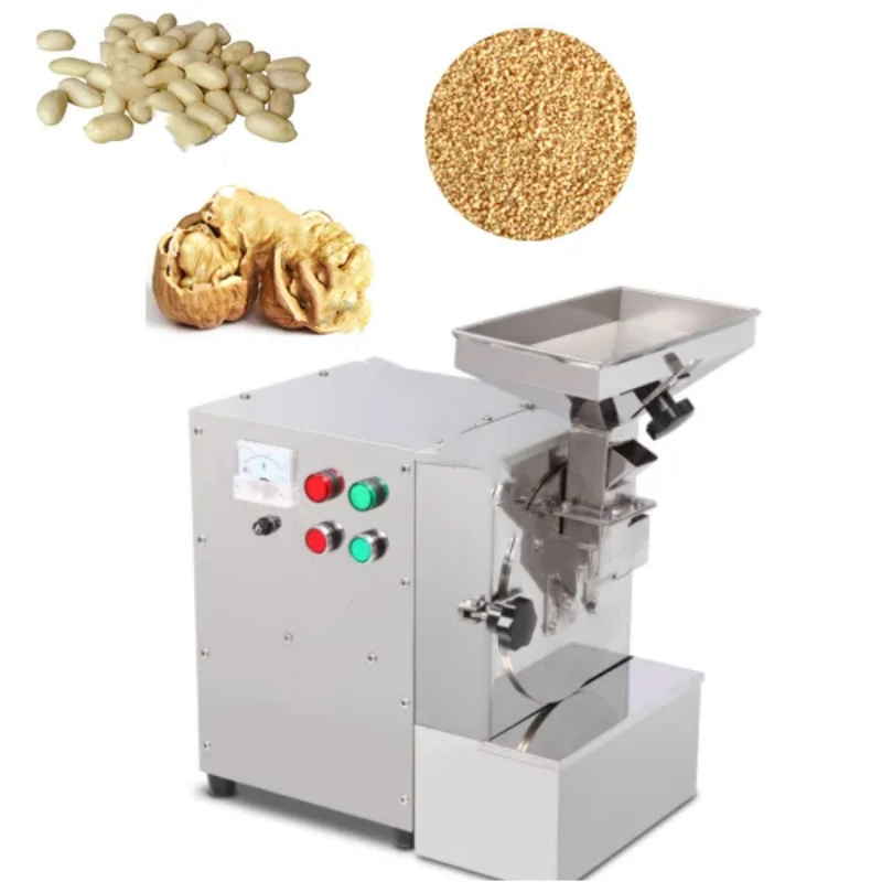 Commercial Stainless Steel Sesame Nut Almond  Peanut Sesame Walnut Grinder High Efficiency Oil Blending Grinder