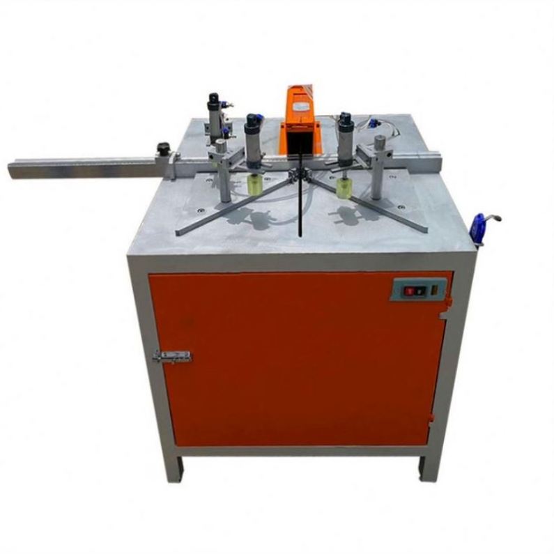 NEWEEK High Quality Pneumatic For Wood Hydraulic Automatic 45 Degree 90 Degrees Angle Cutter Straight Cutter Notching Machine