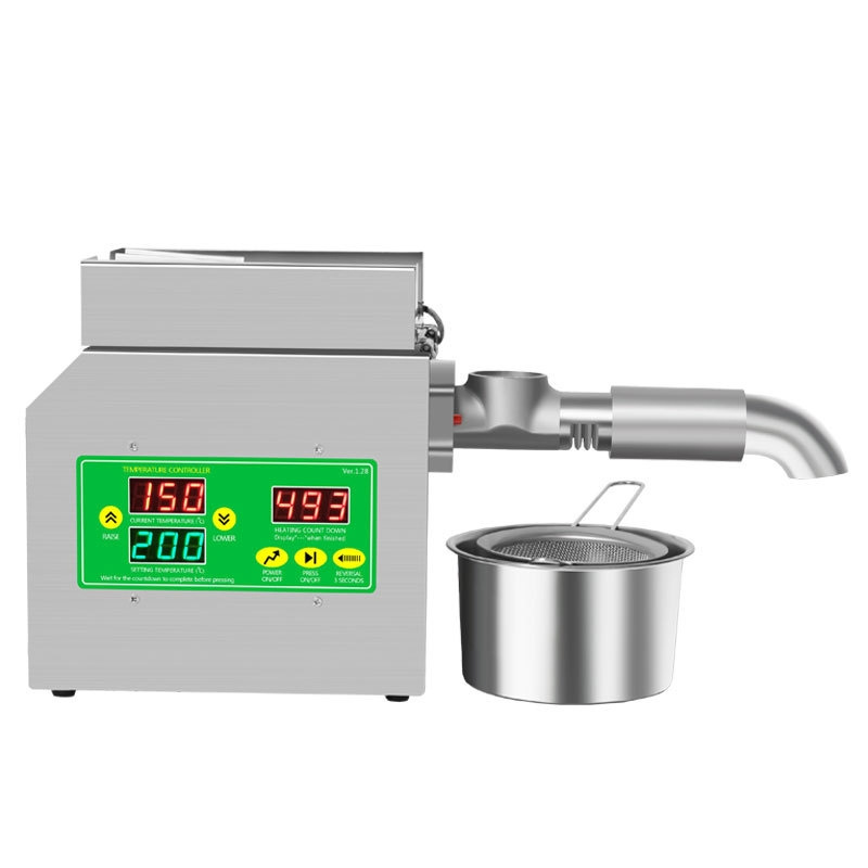 Small Portable Hot Sale Moringa Seed Oil Extraction Castor Seed Oil Extract Coconut Oil Press Machine for Home Use