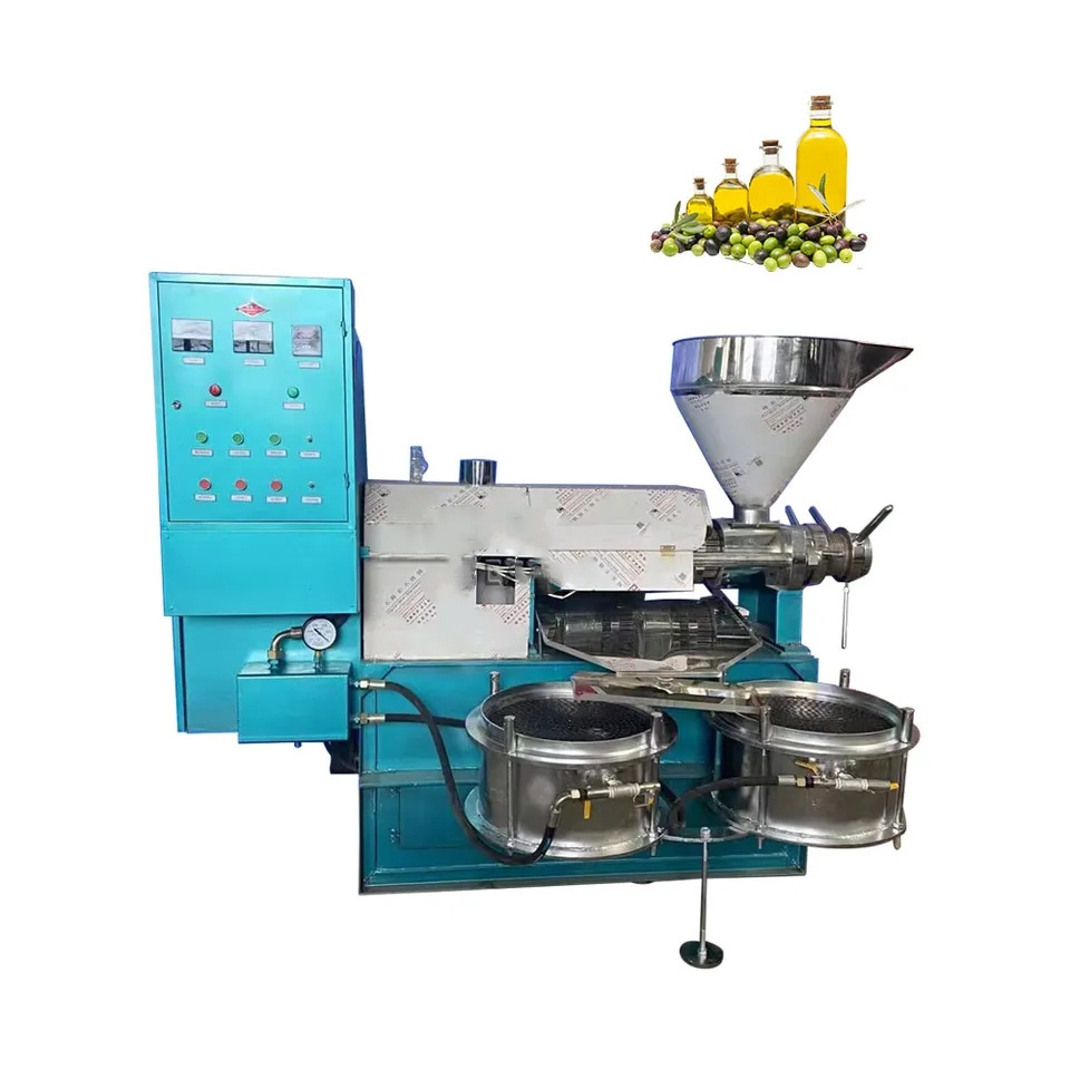 Fully Automatic Screw Peanut Screw Press Oil Expeller Coffee Bean Virgin Coconut Expeller Oil Press Machine