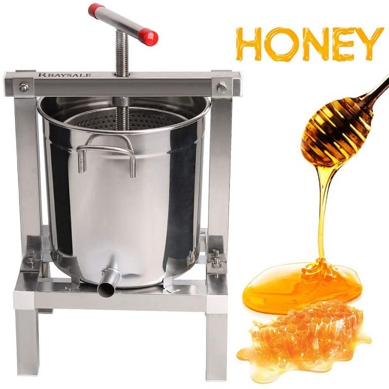 Honey Press Stainless Steel Honey  Tools Small Earth Honey  Home Wax Press Bee Secret Sugar Press Wine Making Machine