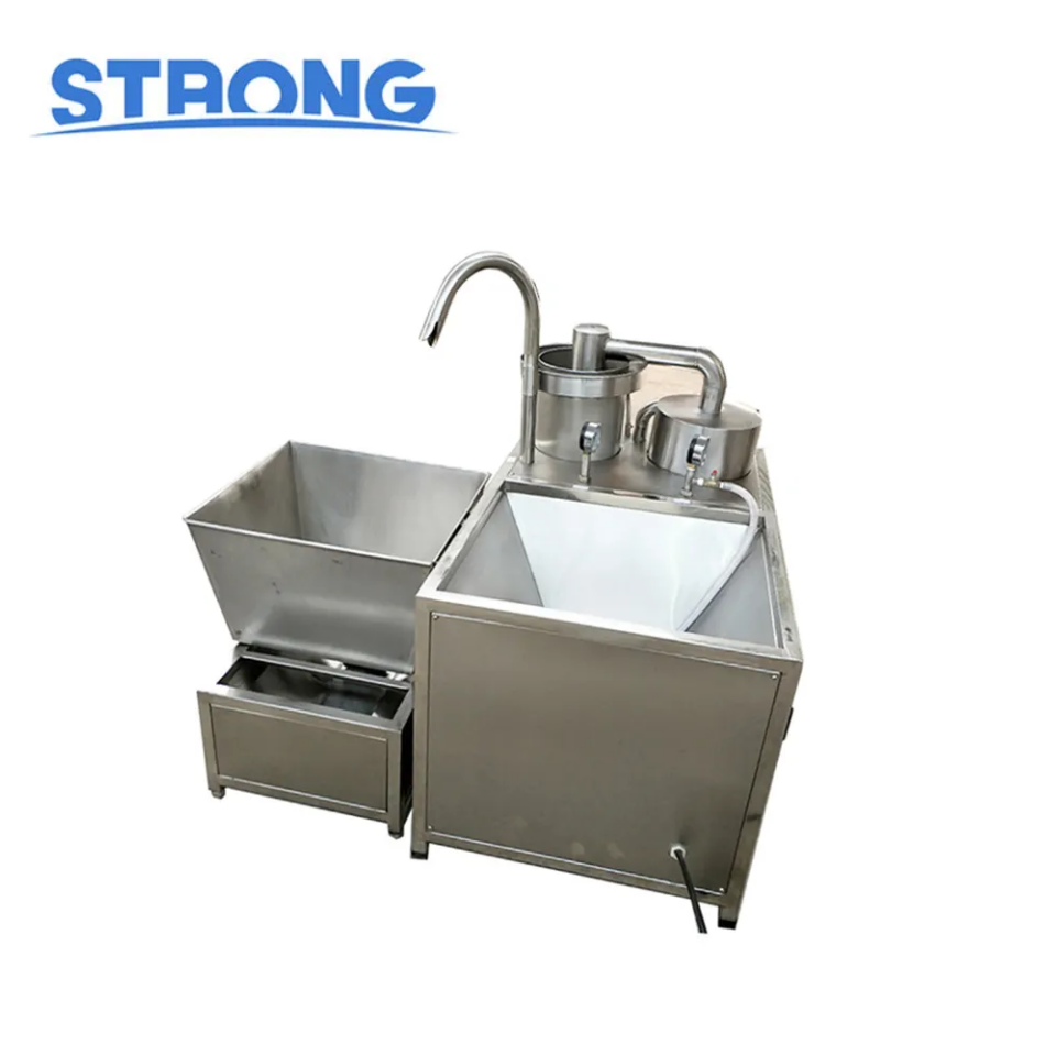 Automatic corn seed washing machine / soya bean washing machine / wheat seed grain cleaning machine