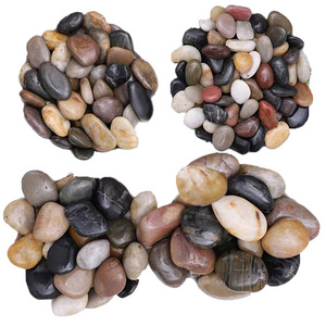 Colorful Natural Stone Resin Bound Resin Bond Gravel Cobble Pebble Type for Landscaping Pool Paths and Parks