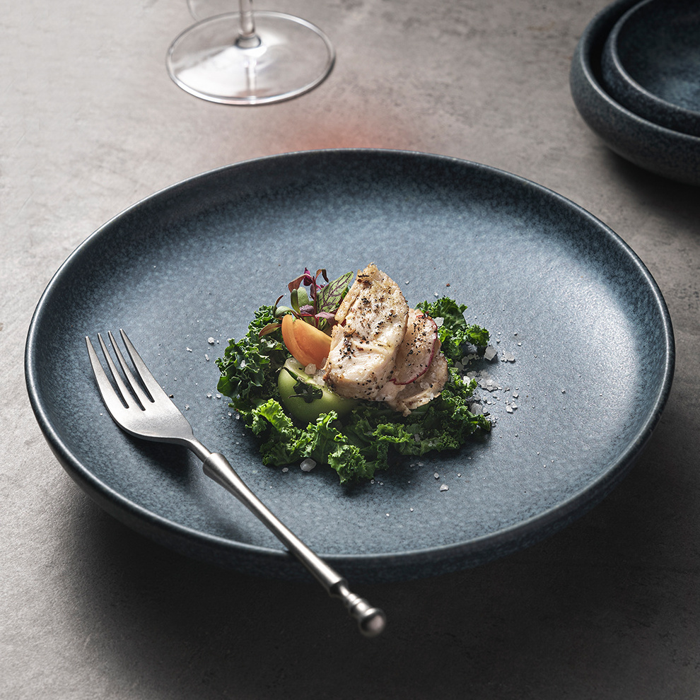 Custom Printed High End Dinnerware Platos Para Restaurant 7