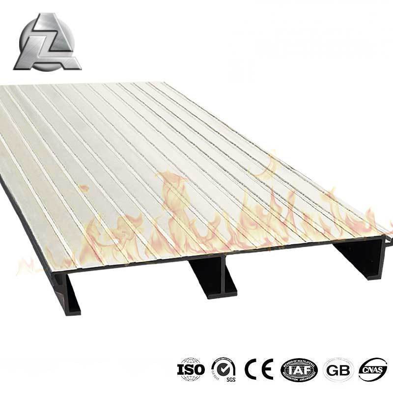 Waterproof fireproof industrial outdoor metal outside aluminum decking flooring system deck floor panels