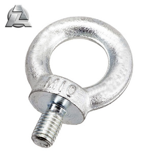 DIN580 M3 M4 M5 M6 M8 M10 Eye Bolt 304 Stainless Steel Marine Lifting T Slot Eye Screws Ring  Eyebolt Bolt