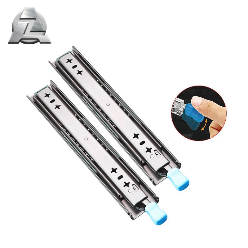 Side Mount Rails Track Glides ball bearing drawer slide rail jig mounting