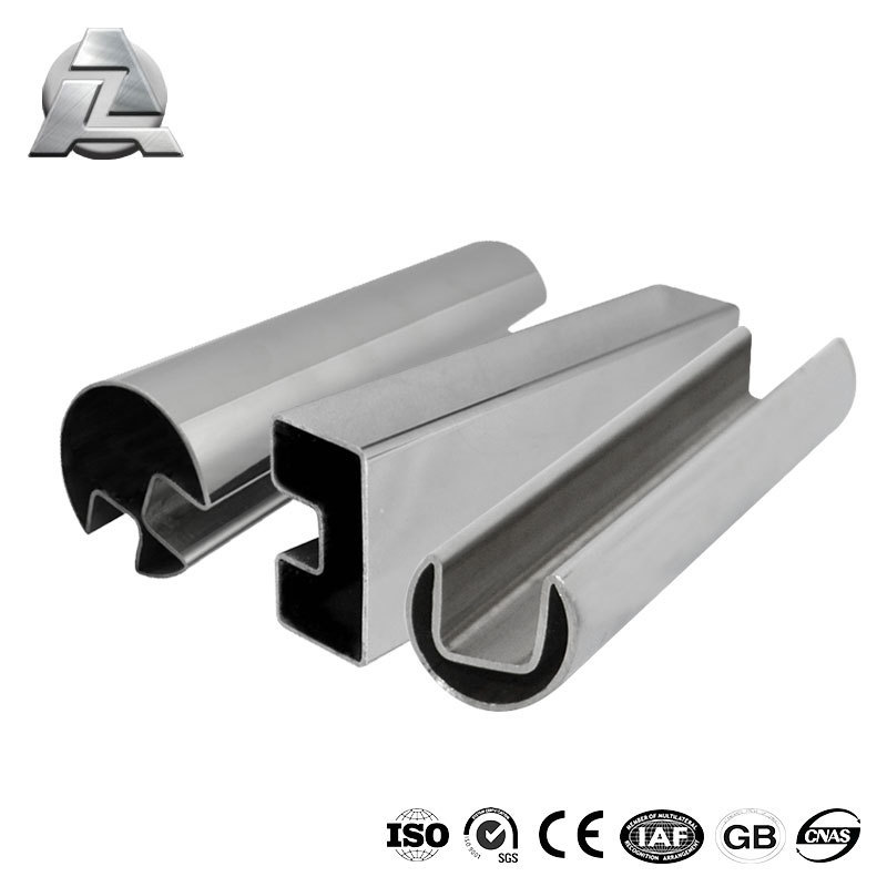 slotted aluminum round tube