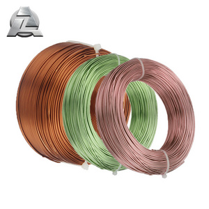 Factory price 1mm 2mmm 3mm colored round aluminum wire for DIY decoration craft