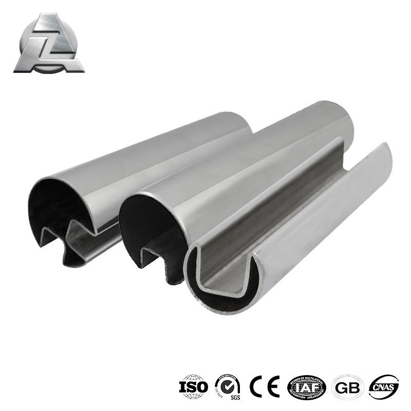 slotted aluminum round tube