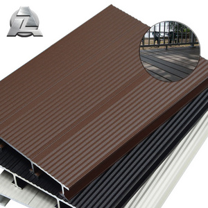 Waterproof fireproof industrial outdoor metal outside aluminum decking flooring system deck floor panels