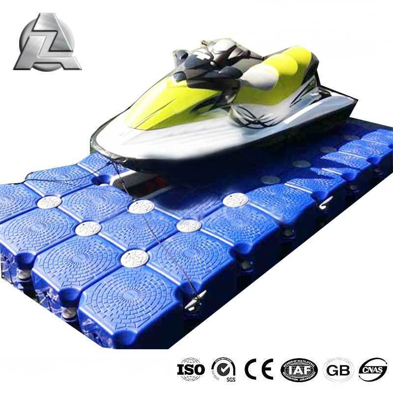 Other marine supplies HDPE plastic colorful modular floating pontoon block dock