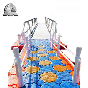 Corrosion resistant salt water tested alloys gangway aluminum pontoon floats for sale