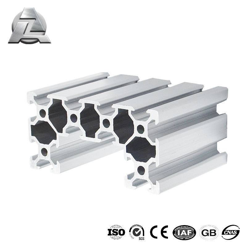 Silver black anodizing aluminium v-slot extrusion profile c beam 4080