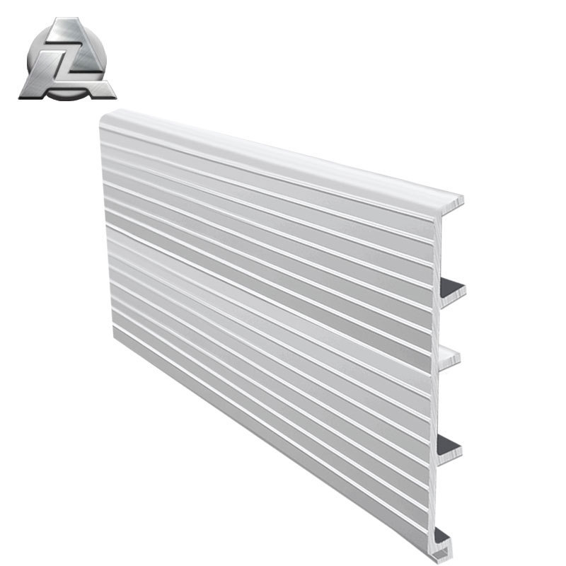 Waterproof extruded aluminum decking planks panels for balcony system