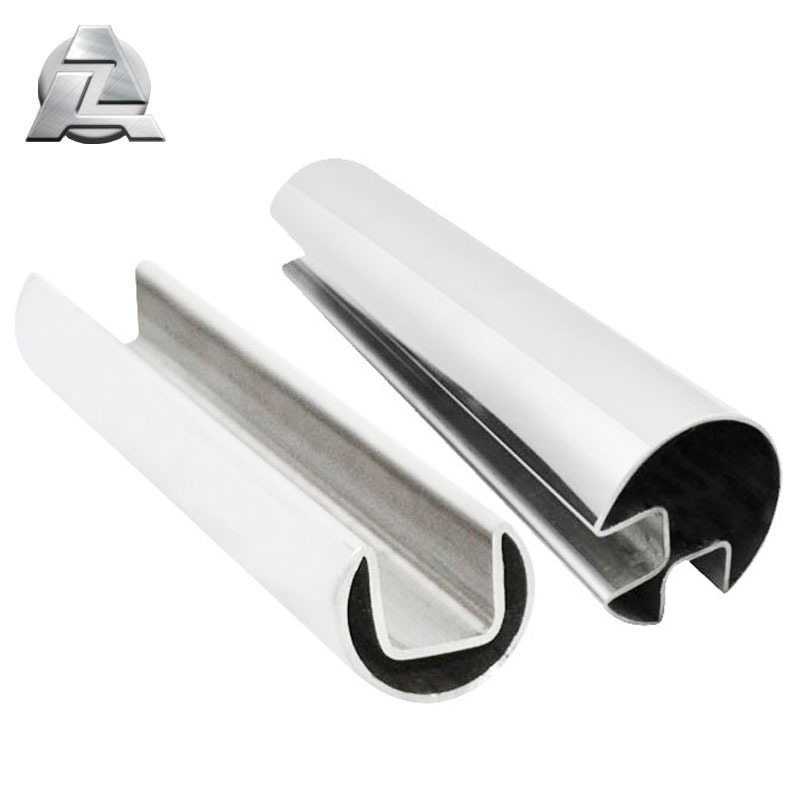 slotted aluminum round tube