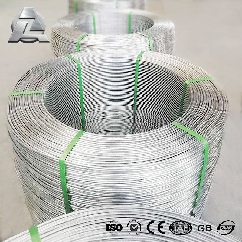 Bendable metal wire armature aluminum craft wire ductility 5052 5154 5356 1100 4043 wire for wreath making beading floral