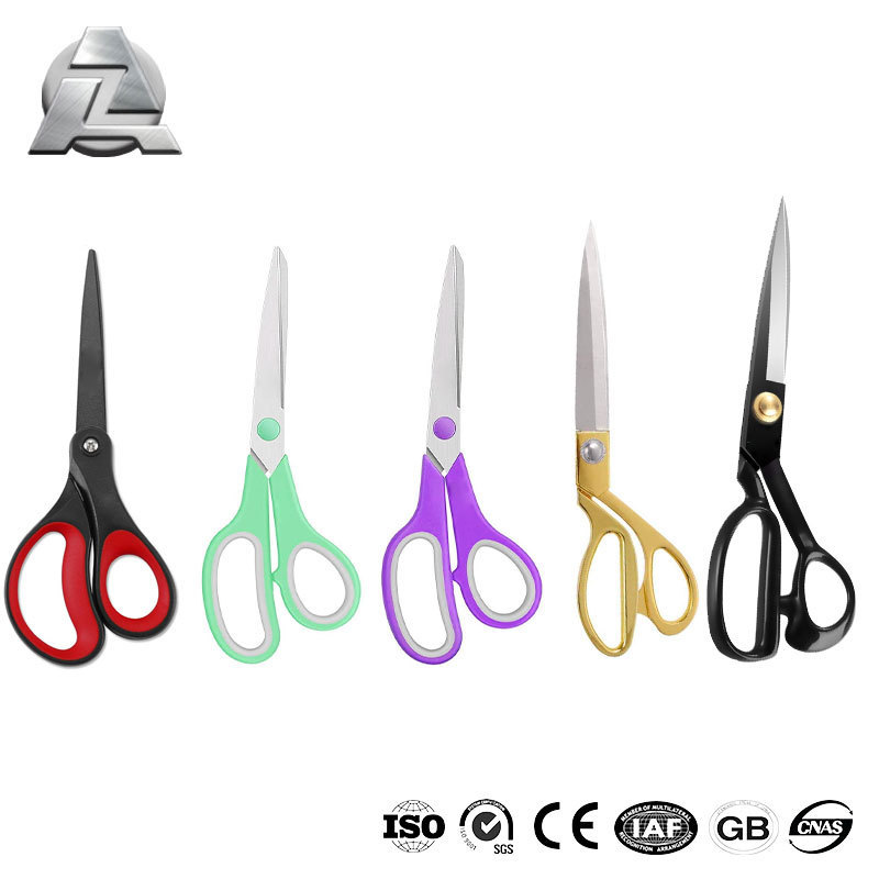 Professional black non-stick plated tailoring machine sewing shears 8 inch sharp tailor scissors