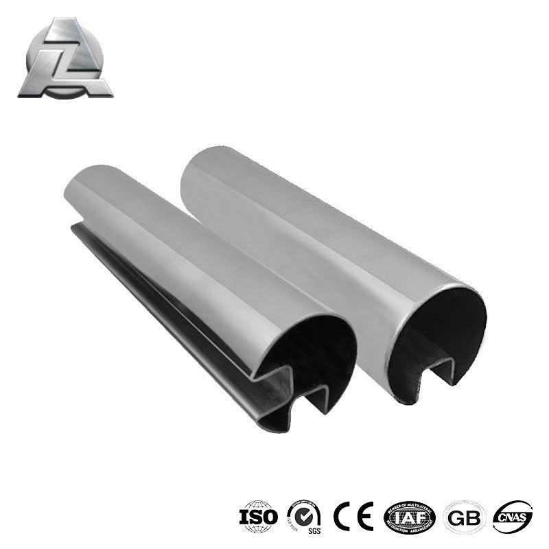 slotted aluminum round tube