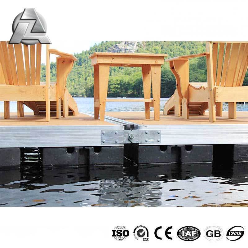 anti-aging aluminum pontoon folding boat gangway dock floats for sale