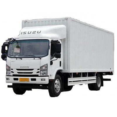 HOT Brand ISUZU 4X2 189HP Used Cargo Truck Diesel Engine Van Hand Truck 139kw Lorry Truck FOR sale