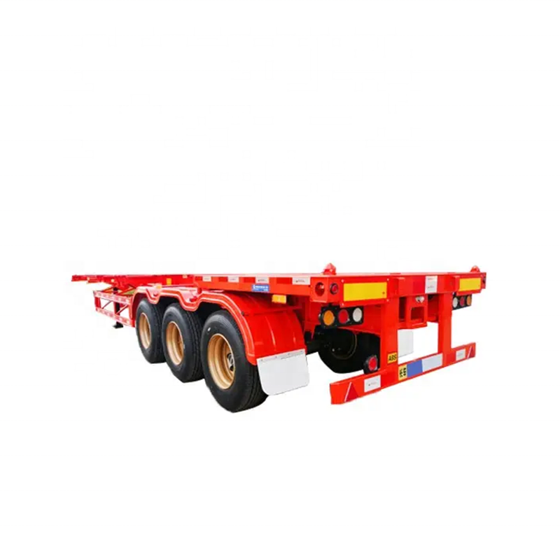 Vehicle Master 40ft Container Chassis Trailer Intermodal Chassis with twist lock 20ft skeleton container semi trailer