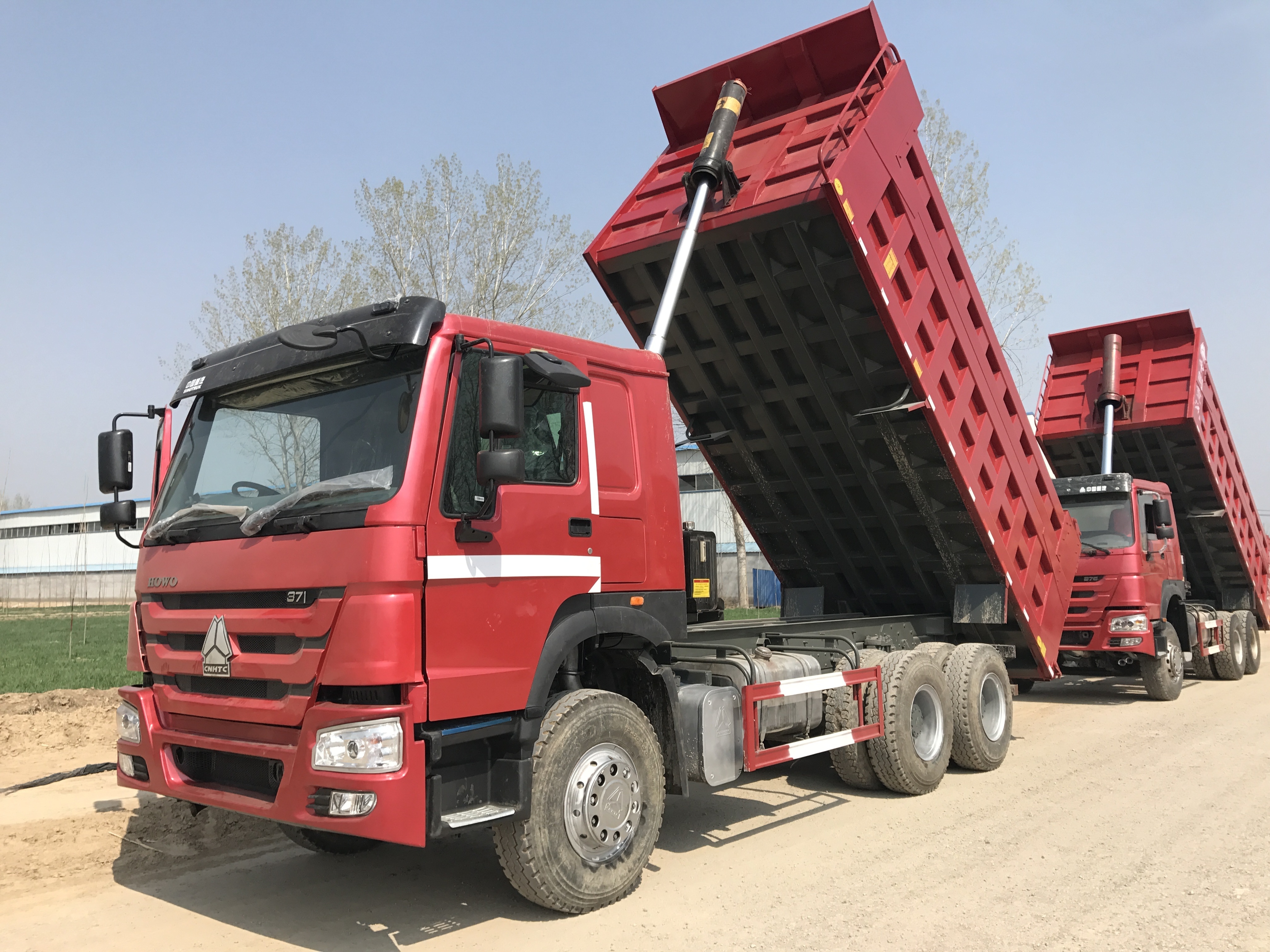 Used dump truck Howo bump truck 6x4 HOWO 375 dump truck for sale low price