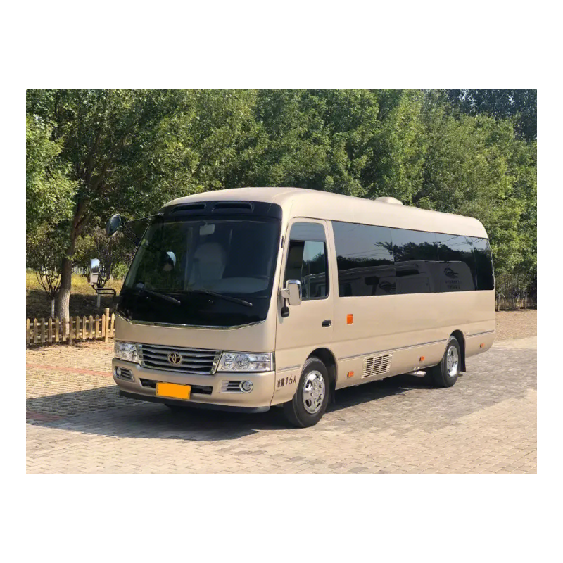 Hot Selling Luxury VIP Coaches Second Hand Buses and Coaster Autobus Toyota Coaster 30 Seaters Passenger For Sale