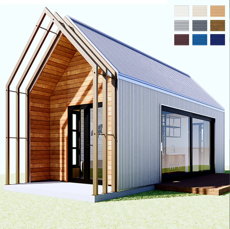 A6-1 ready to install homes prefab houses ready to ship prefabricated cabin luxury villas 200 square meters prefabricated house