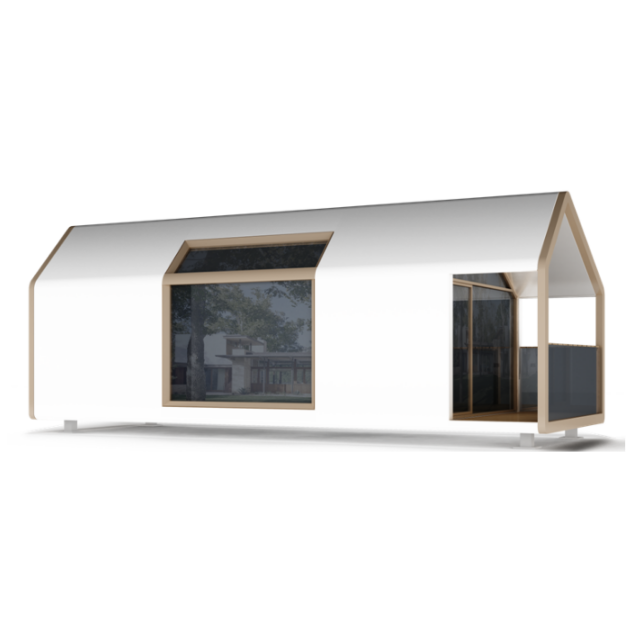 A6-2 Airbnb Villa Maison Prefabriquee Casas Prefabricadas Modernas Cabin Kit Prefabricated Modular Mobile Tiny Home Prefab House