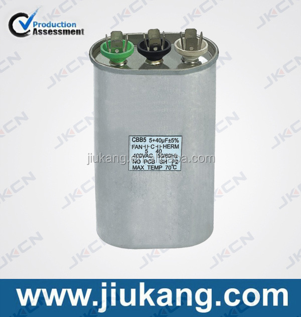 JK Brand single phase 2hp electric motor capacitor Cbb65 Rohs certification