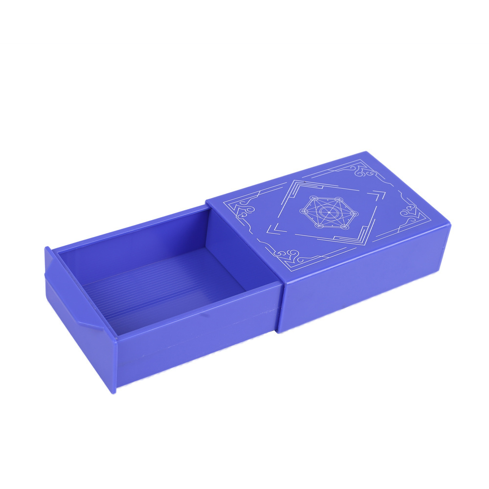 Stage Magic Props Box Magic Trick Drawer Box Good Quality Classic for Kids Promotional Secret Blue PVC Plastic Unisex Thumb JELO