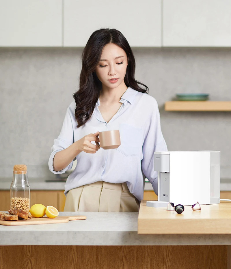 XIAOMI Capsule coffee machine Ground Espresso Coffee Maker Hot and Cold Extraction USB Electric Coffee Powder Making Mach