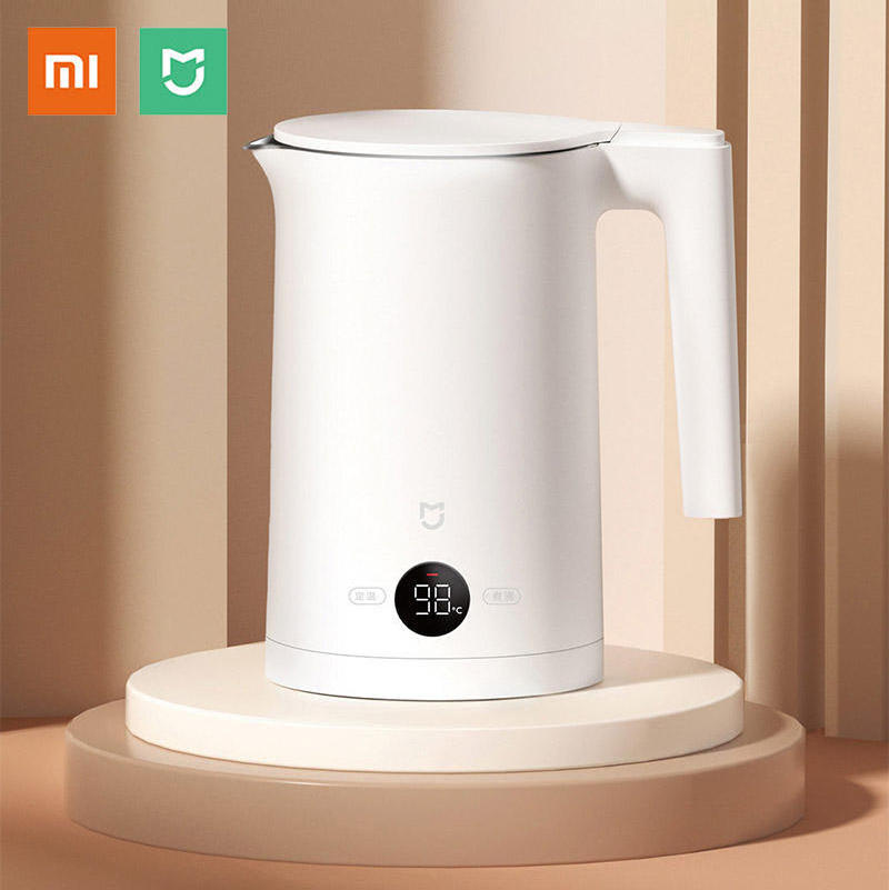 Xiaomi Mijia Thermostatic Electric Kettle 2 LED Display Four Keep Warm Modes Water Tea Kettle 12 Hours Keep Warm