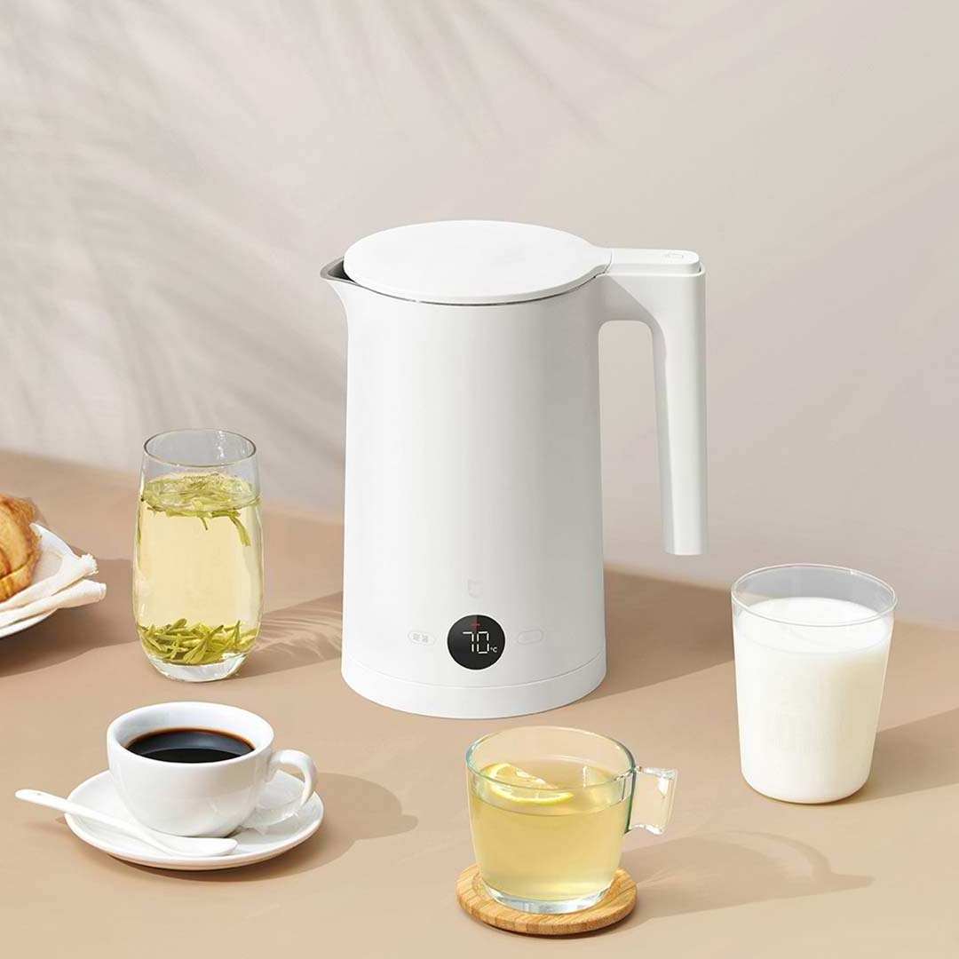 Xiaomi Mijia Thermostatic Electric Kettle 2 LED Display Four Keep Warm Modes Water Tea Kettle 12 Hours Keep Warm