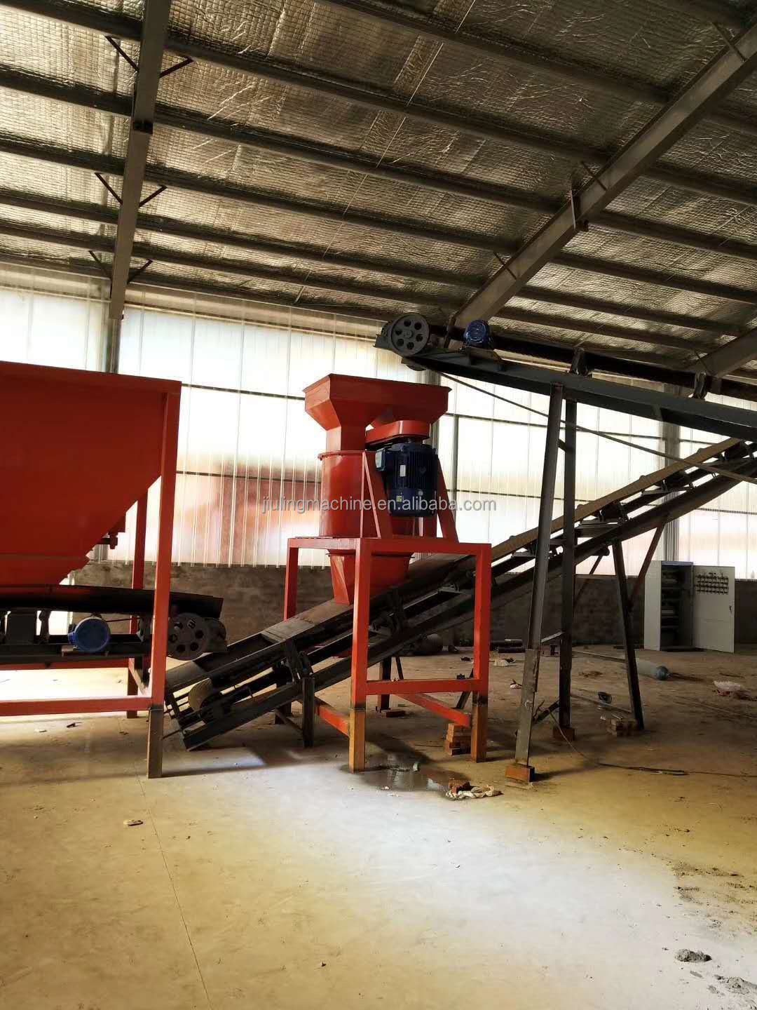 Industrial Crusher Livestock dung  Fertilizer Crushing Machine vertical Crusher For NPK Fertilizer