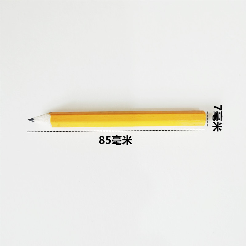 Manufacture small mini standard HB pencil 3.5