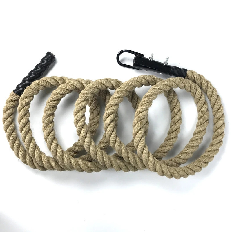 5m Gym Climbing Rope Battle Rope For Fitness Strength Training Exercises Home Workout Jute Rope