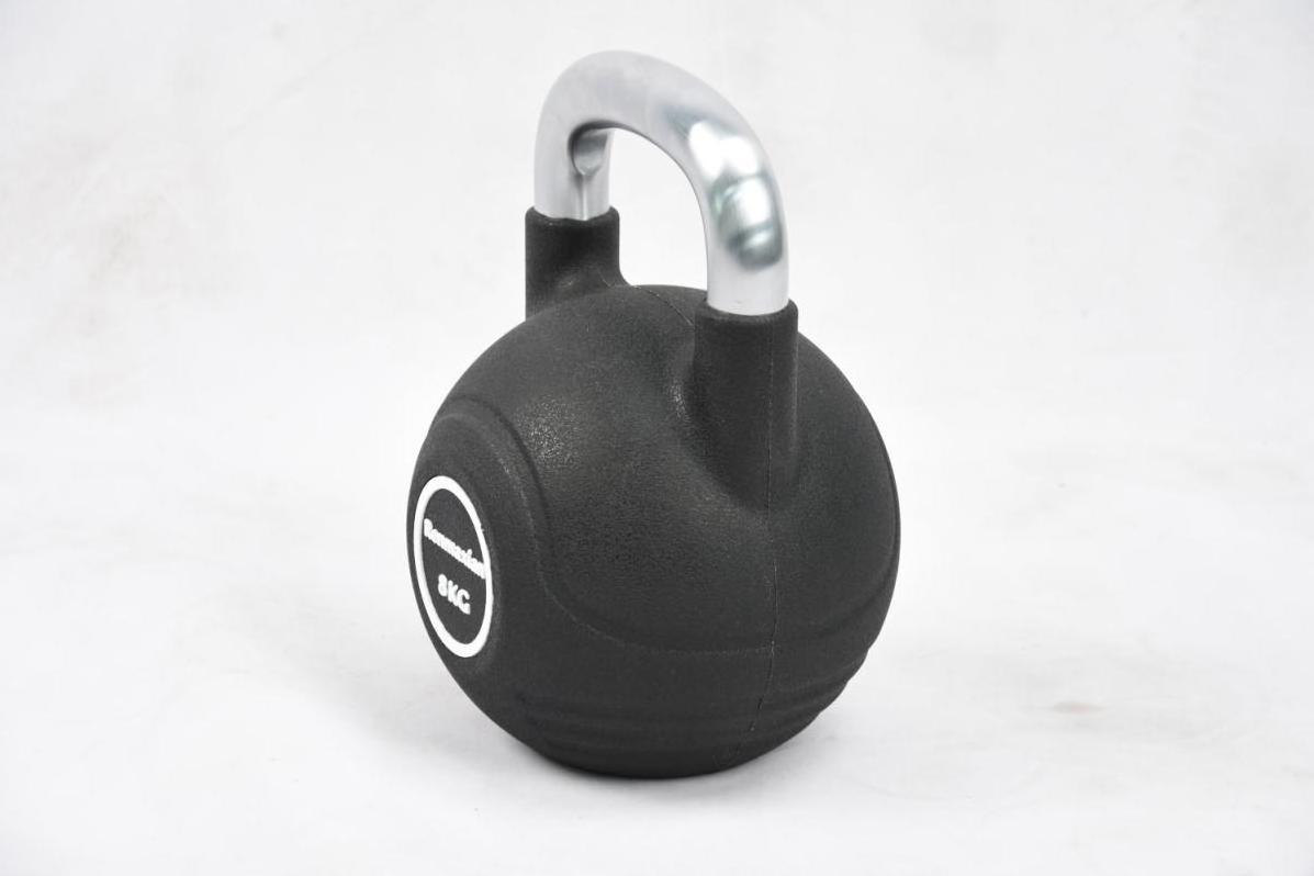 High Grade  Electroplating Handle PU Competition Kettlebell Filled Kettlebell 8kg,12kg,16kg,20kg 24kg