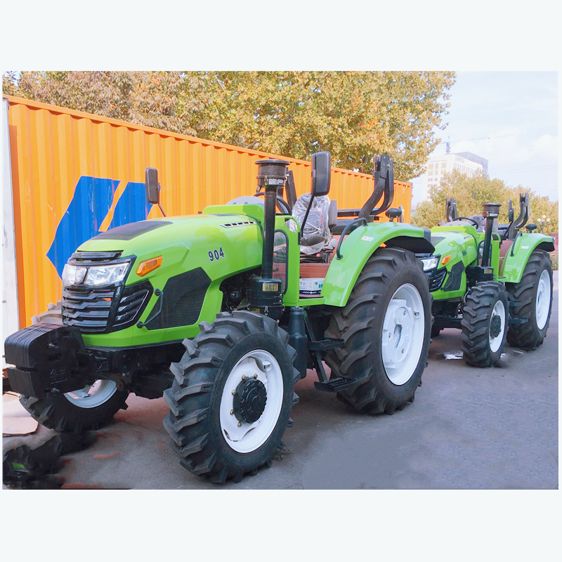 94HP tractors China Jiulin 80HP 90HP 100HP 110HP 120HP 140hp farm Tractor With front loader for sale  wd-40