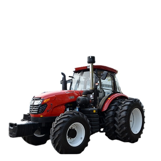 180 Best selling China Jiulin manufactures tractor front end loader big Heavy 4x4 4WD 180 HP 200 HP Farm Tractors for farming