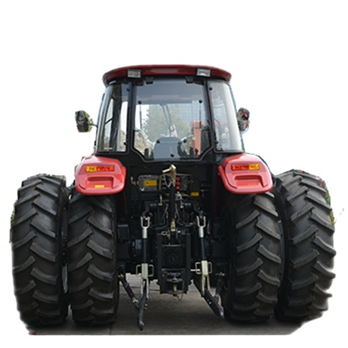 180 Best selling China Jiulin manufactures tractor front end loader big Heavy 4x4 4WD 180 HP 200 HP Farm Tractors for farming