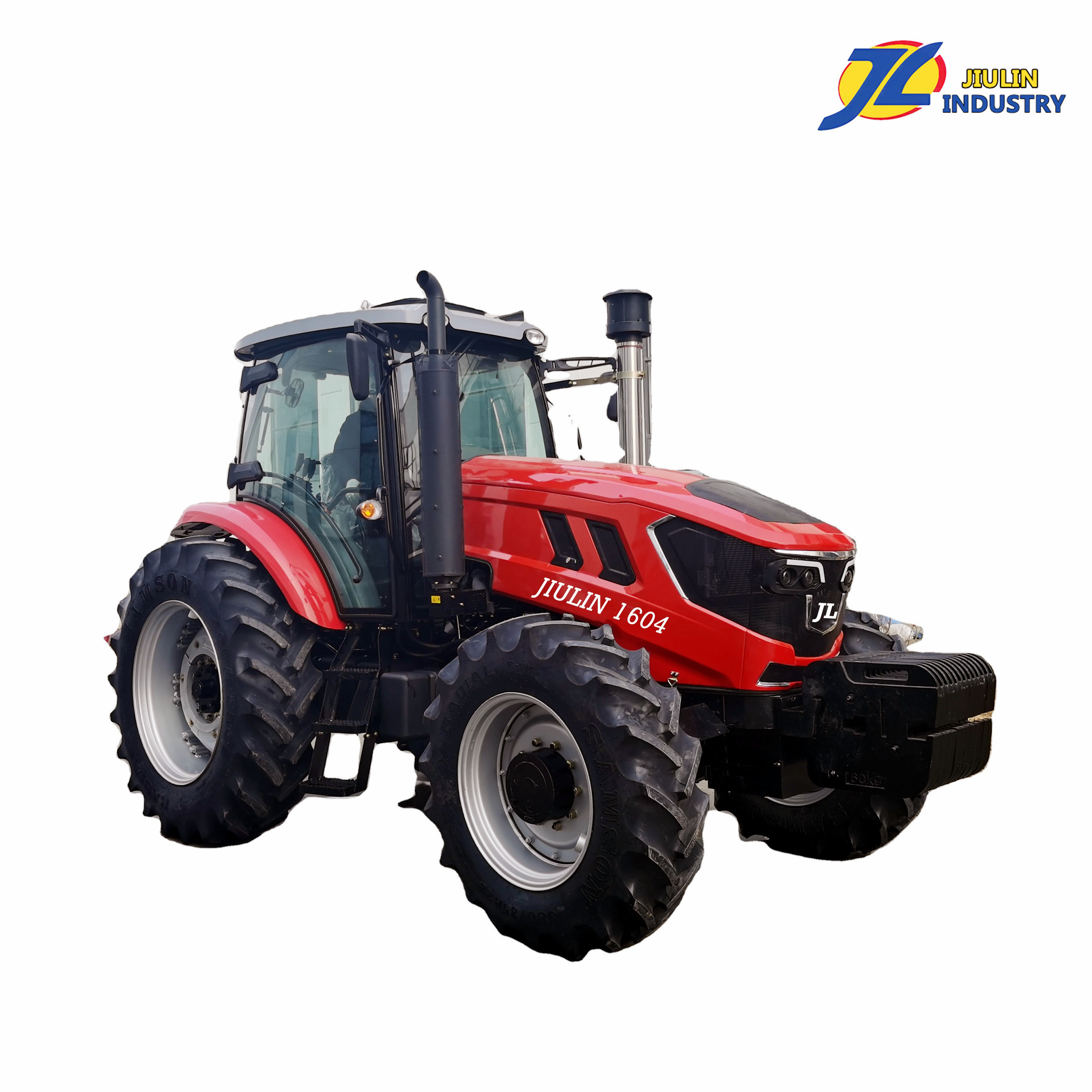 CHINA JIULIN 55hp engine tractor 554 4wd traktor 4x4 medium farm 4wd tractor for farm made in china