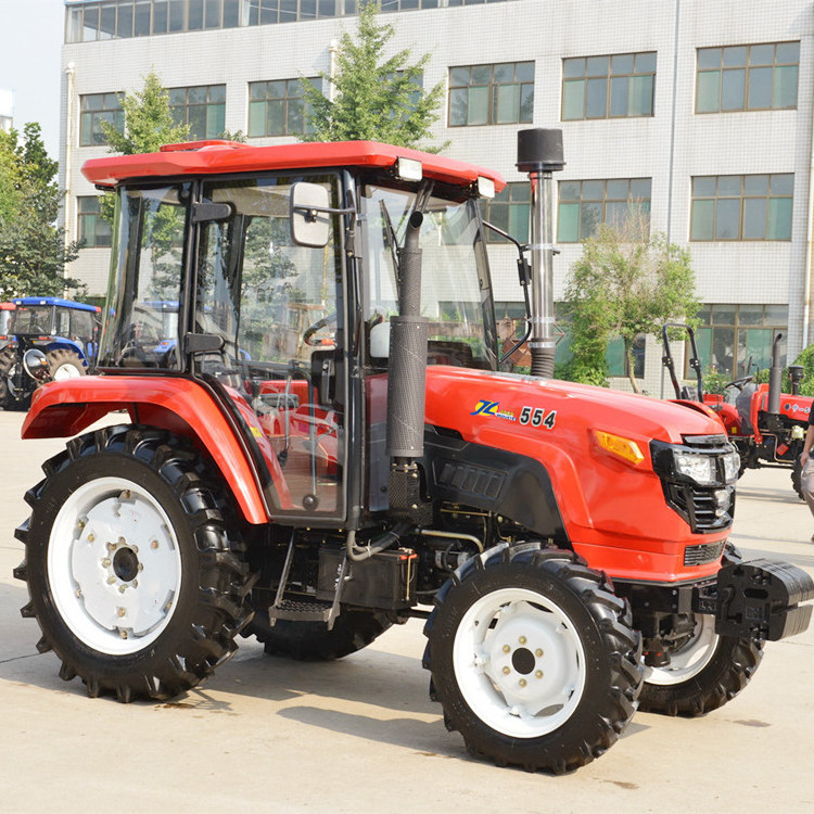 CHINA JIULIN tractors TB554 40hp 50hp 55hp 60hp 70hp 90hp 4WD agricultural machinery equipment with front loader farm tractor