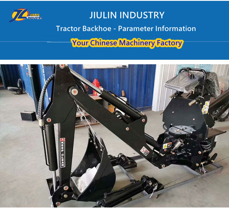 Best Price High Quality Mini Backhoe Agri Machinery Backhoe Small Garden Pto Backhoe made in China by JIULIN