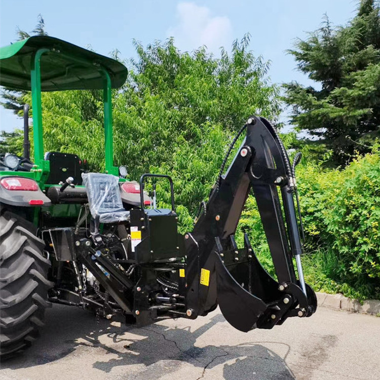 Pto Backhoe Tractor Pto Driven Backhoe Lw6/Lw7/Lw8 Pto Backhoe Attachment Excavator Machine with Ce Certificate