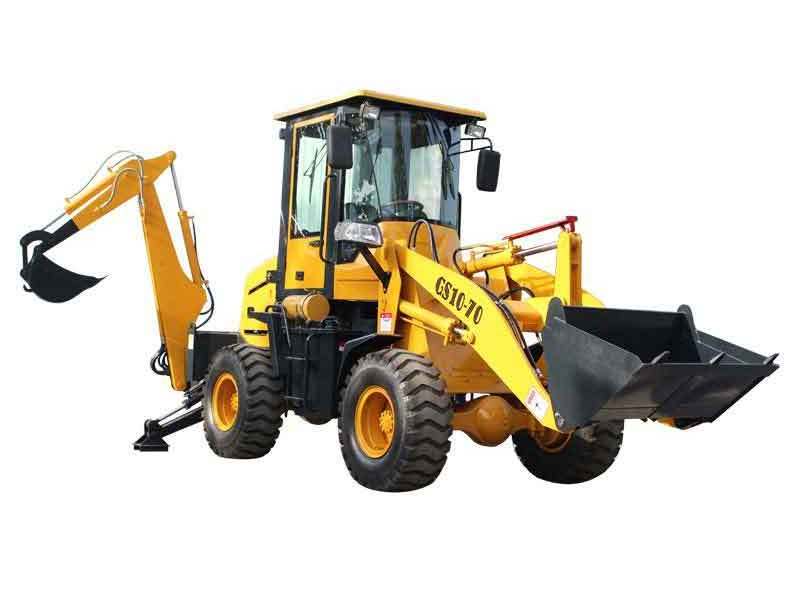 W towable backhoe  for backhoe digger loader combine digging and loading mini tractor excavator