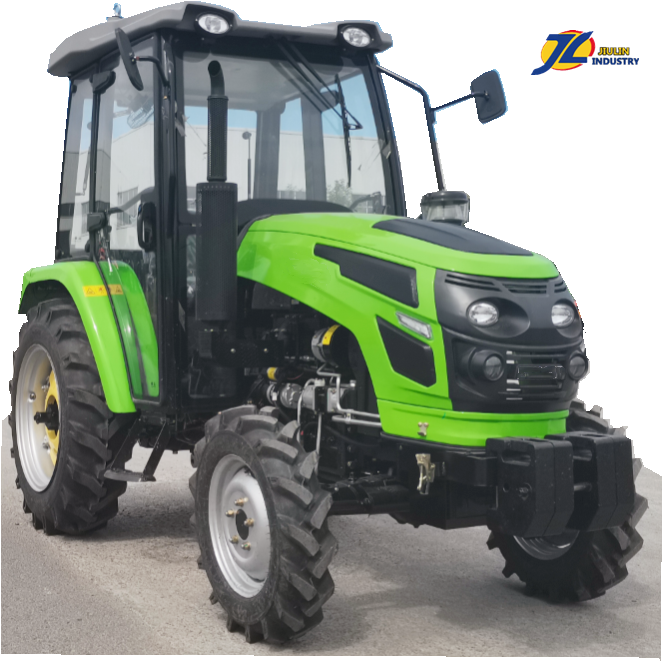 Chinese Cheap Farm small 30hp 40hp 4wd compact tractor Mounted frond end loader with bucket for sale made in China by JIULIN