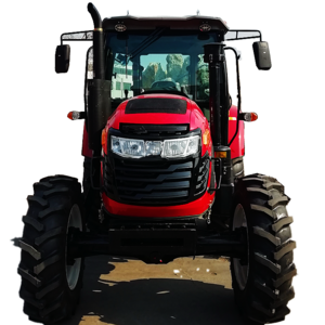 JIULIN Agriculture equipment 4wd 4x4 120 hp farmtrac brazil farm tractor with ac cab tractor front loader for sale in china